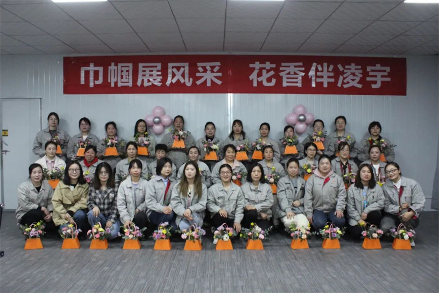 玫瑰亦鏗鏘，凌宇女工有力量！