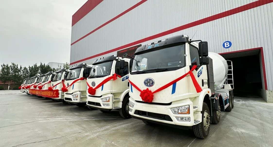 實(shí)力見證！中集車輛攪拌車再獲大客戶批量復(fù)購