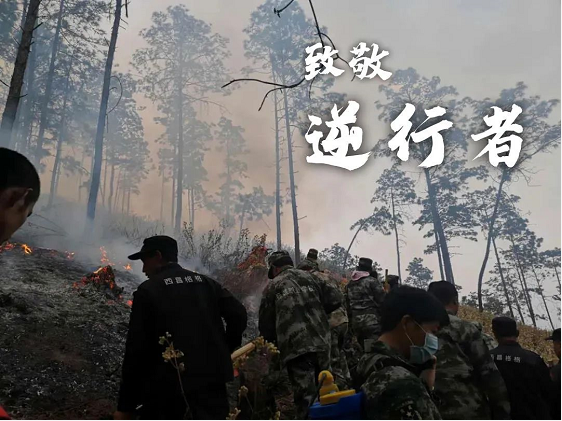西昌森林大火一線，凌宇攪拌車緊急變身運水車